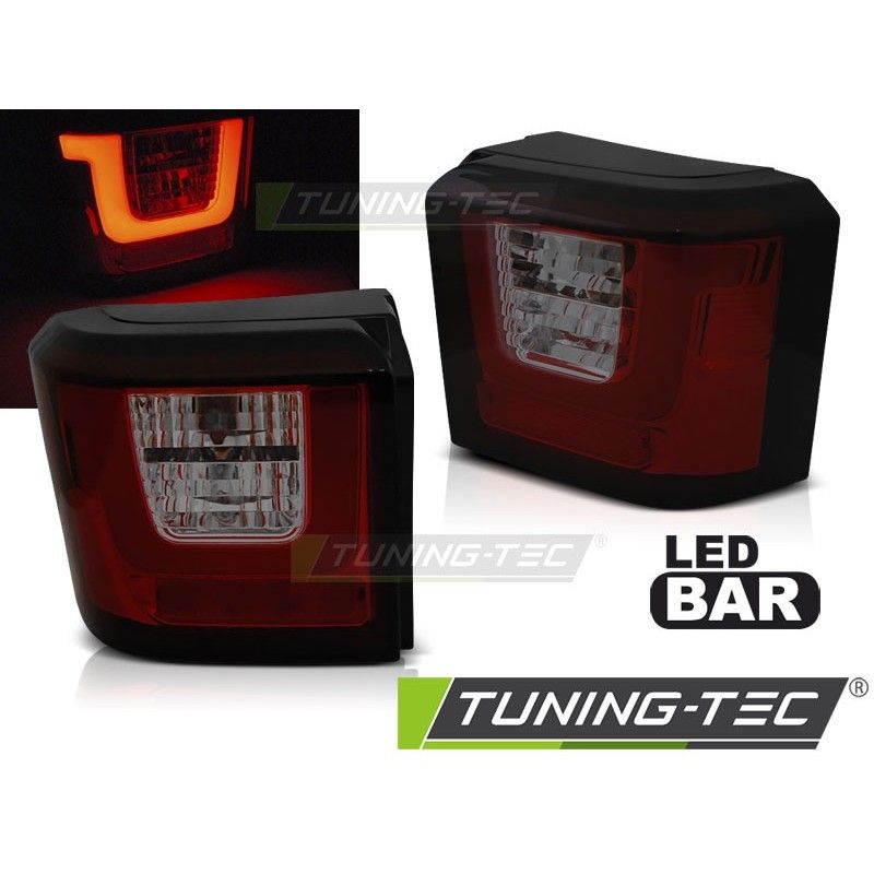 LED BAR TAIL LIGHTS RED SMOKE fits VW T4 90-03.03, Volkswagen LED BAR TAIL LIGHTS RED SMOKE fits VW T4 90-03.03, Volkswagen