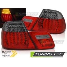 LED TAIL LIGHTS RED SMOKE SEQ fits BMW E46 04.99-03.03 COUPE, Bmw