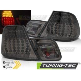 LED TAIL LIGHTS SMOKE SEQ fits BMW E46 04.99-03.03 COUPE, Bmw