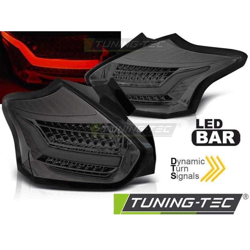 FORD FOCUS 3 15-18 HATCHBACK SMOKE SEQ LED , Ford FORD FOCUS 3 15-18 HATCHBACK SMOKE SEQ LED , Ford