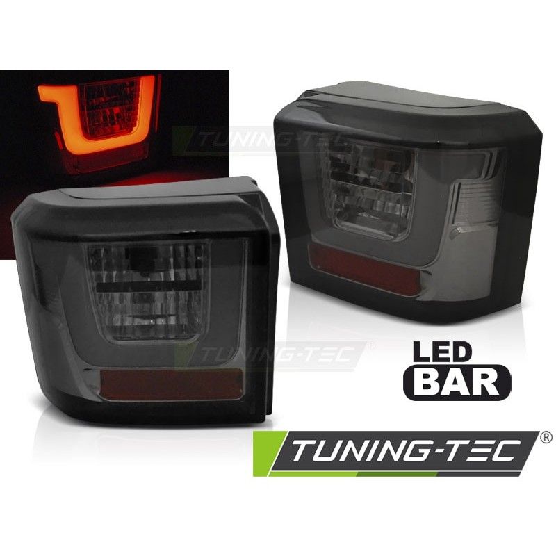 LED BAR TAIL LIGHTS SMOKE fits VW T4 90-03.03, Volkswagen LED BAR TAIL LIGHTS SMOKE fits VW T4 90-03.03, Volkswagen
