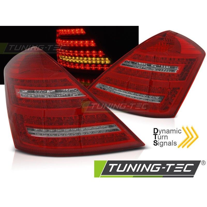 LED TAIL LIGHTS RED WHITE SEQ fits MERCEDES W221 S-KLASA 05-09, Mercedes LED TAIL LIGHTS RED WHITE SEQ fits MERCEDES W221 S-KLASA 05-09, Mercedes