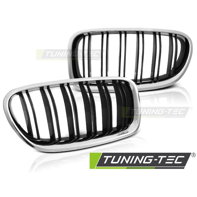 GRILLE CHROME GLOSSY BLACK SPORT LOOK fits BMW F10 / F11 10-16 , Bmw GRILLE CHROME GLOSSY BLACK SPORT LOOK fits BMW F10 / F11 10-16 , Bmw