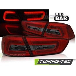 MITSUBISHI LANCER 8 SEDAN 08-11 RED SMOKE LED BAR, Mitsubishi