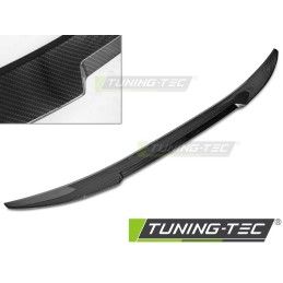 TRUNK SPOILER V STYLE CARBON LOOK fits BMW G30 17-20, Bmw