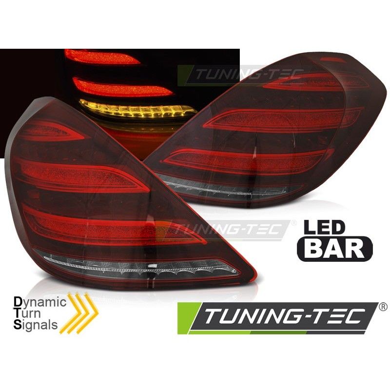 LED BAR TAIL LIGHTS RED WHIE SEQ fits MERCEDES S-KLASA W222 13-17, Mercedes LED BAR TAIL LIGHTS RED WHIE SEQ fits MERCEDES S-KLASA W222 13-17, Mercedes