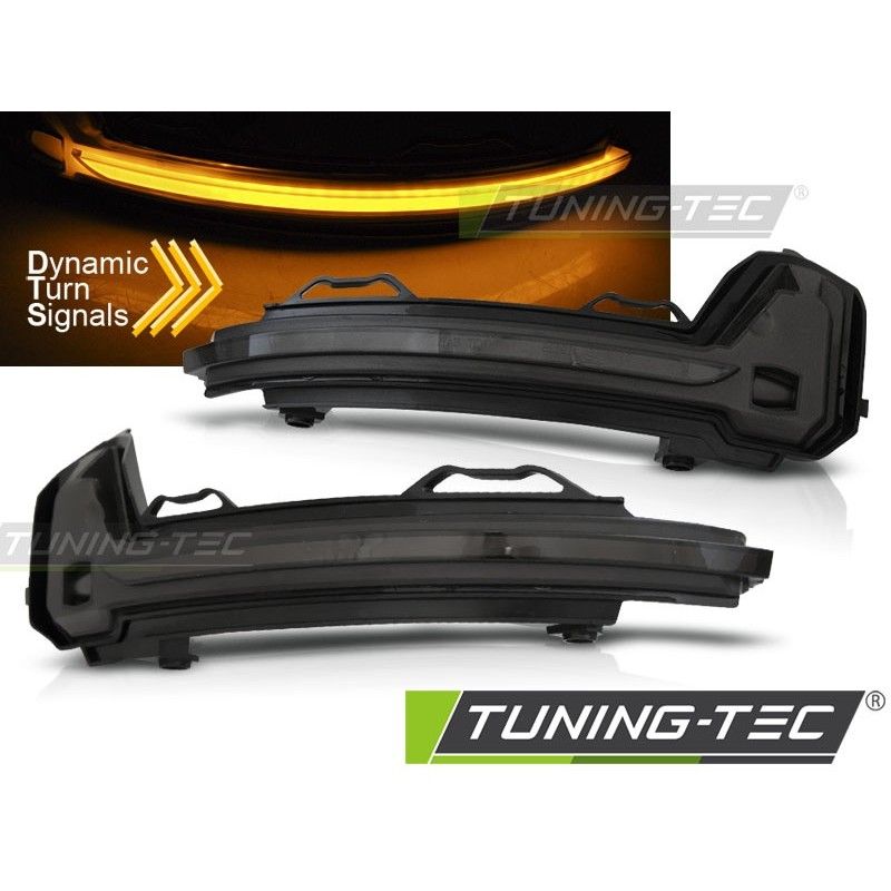 SIDE DIRECTION IN THE MIRROR SMOKE LED SEQ fits TIGUAN II 15-20, Volkswagen SIDE DIRECTION IN THE MIRROR SMOKE LED SEQ fits TIGUAN II 15-20, Volkswagen