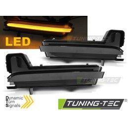 SIDE DIRECTION IN THE MIRROR SMOKE LED SEQ fits SKODA KODIAQ 16- / KAROQ 17-, Skoda