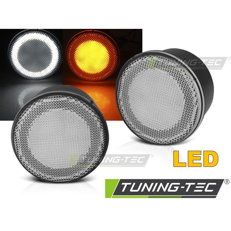 CHRYSLER JEEP WRANGLER JK 07-18 LED WHITE, Jeep