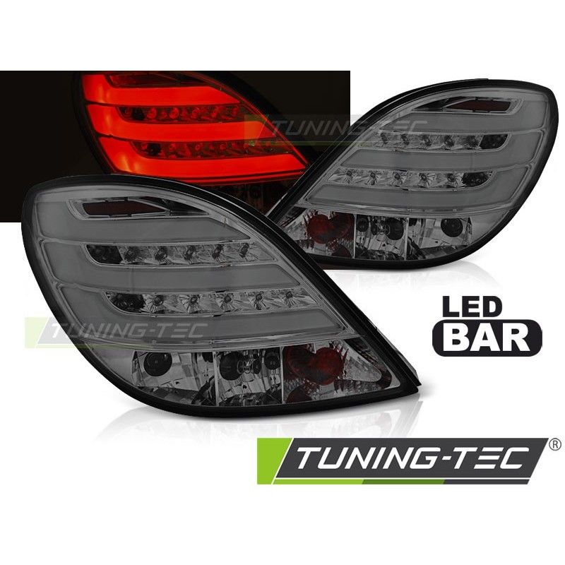 PEUGEOT 207 3D/5D 05.06-06.09 SMOKE LED BAR, Peugeot PEUGEOT 207 3D/5D 05.06-06.09 SMOKE LED BAR, Peugeot