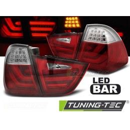 LED BAR TAIL LIGHTS RED WHIE fits BMW E91 09-11, Bmw