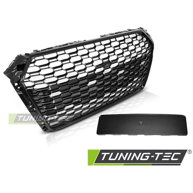 GRILLE SPORT GLOSSY BLACK fits AUDI A4 B9 15-19, Audi GRILLE SPORT GLOSSY BLACK fits AUDI A4 B9 15-19, Audi