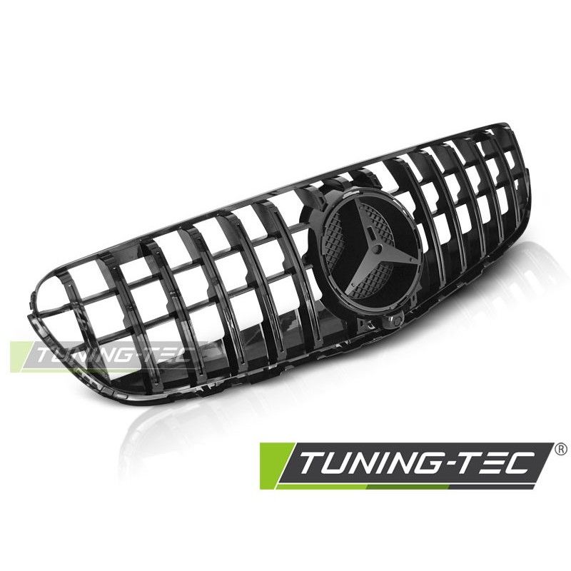 GRILLE SPORT GLOSSY BLACK fits MERCEDES GLC W253 15-18, Mercedes GRILLE SPORT GLOSSY BLACK fits MERCEDES GLC W253 15-18, Mercedes