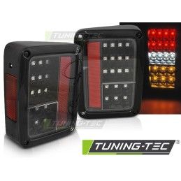 CHRYSLER JEEP WRANGLER JK 07-18 LED BLACK, Jeep