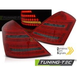 LED TAIL LIGHTS RED SMOKE SEQ fits MERCEDES W221 S-KLASA 05-09, Mercedes