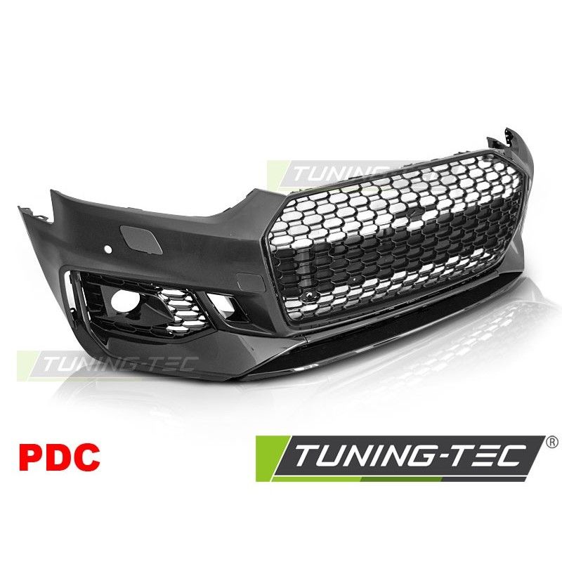 FRONT BUMPER SPORT BLACK PDC fits AUDI A5 16-19, Audi FRONT BUMPER SPORT BLACK PDC fits AUDI A5 16-19, Audi