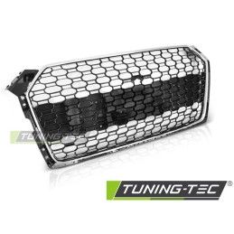 GRILLE SPORT CHROME GLOSSY BLACK fit AUDI A5 16-19, Audi