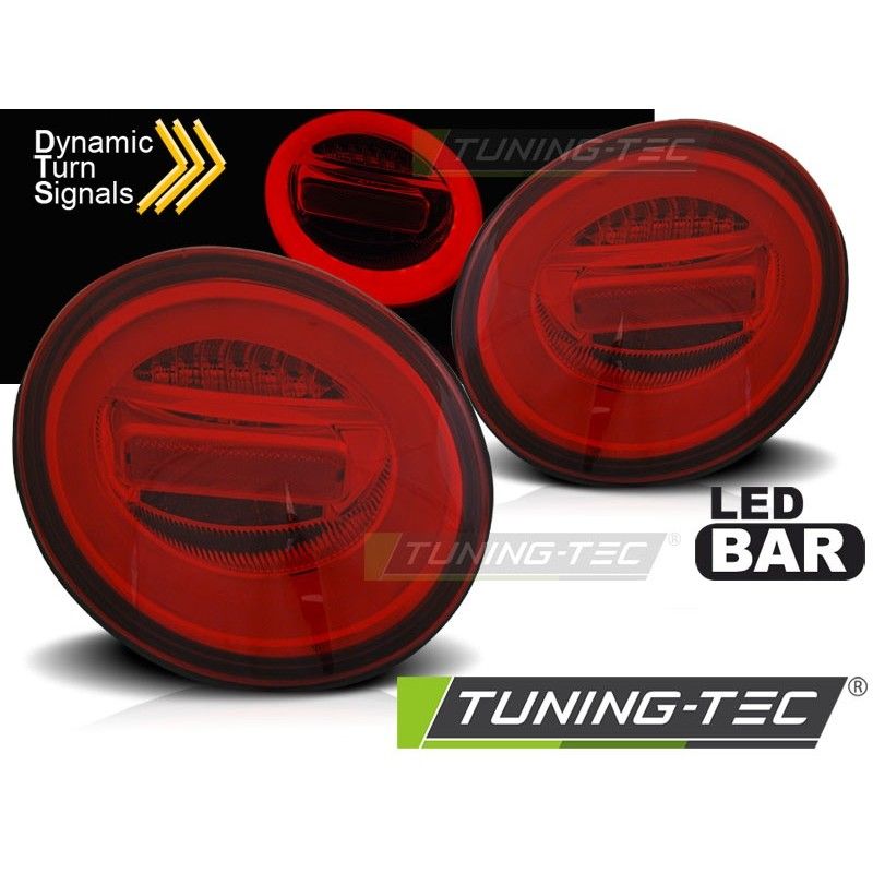 LED BAR TAIL LIGHTS RED WHIE SEQ fits VW NEW BEETLE 10.98-05, Volkswagen LED BAR TAIL LIGHTS RED WHIE SEQ fits VW NEW BEETLE 10.98-05, Volkswagen