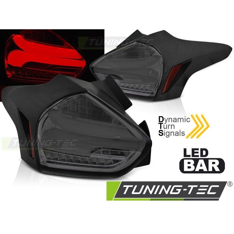 FORD FOCUS 3 15-18 HATCHBACK SMOKE SEQ LED , Ford FORD FOCUS 3 15-18 HATCHBACK SMOKE SEQ LED , Ford