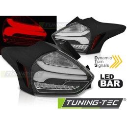 FORD FOCUS 3 15-18 HATCHBACK BLACK SEQ LED , Ford