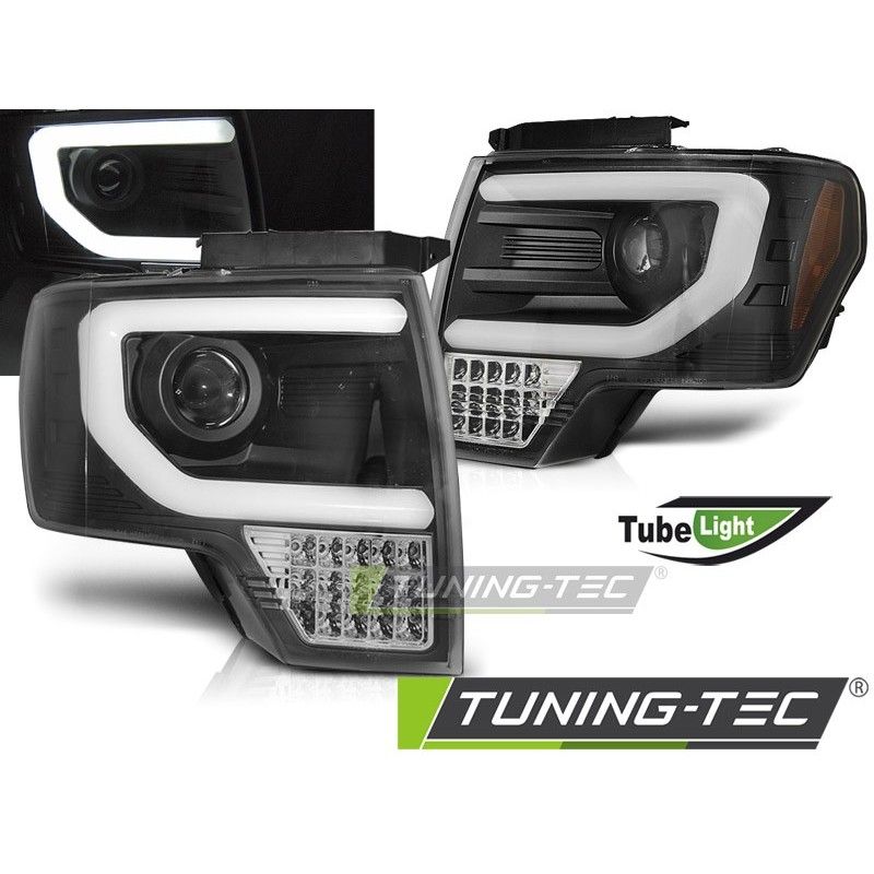 FORD F150 MK12 08-14 TUBE LIGHT BLACK, Ford FORD F150 MK12 08-14 TUBE LIGHT BLACK, Ford