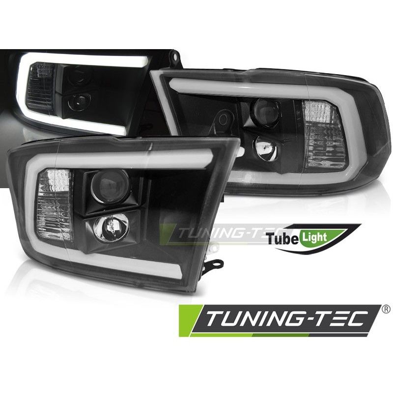 DODGE RAM 09-18 TUBE LIGHT BLACK, Dodge DODGE RAM 09-18 TUBE LIGHT BLACK, Dodge