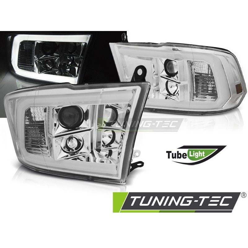 DODGE RAM 09-18 TUBE LIGHT CHROME, Dodge DODGE RAM 09-18 TUBE LIGHT CHROME, Dodge