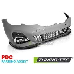 FRONT BUMPER PERFORMANCE STYLE PDC AP GLOSSY BLACK fits BMW G20/G21 19-22, Bmw