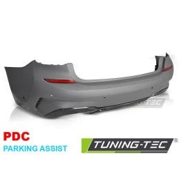 REAR BUMPER PERFORMANCE STYLE PDC GLOSSY BLACK AP -[ ]--[ ]- fits BMW G20 19-22, Bmw