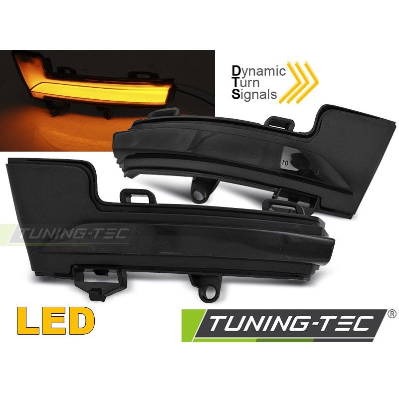 SIDE DIRECTION IN THE MIRROR SMOKE LED SEQ fits SKODA OCTAVIA III 12-20, Skoda SIDE DIRECTION IN THE MIRROR SMOKE LED SEQ fits SKODA OCTAVIA III 12-20, Skoda