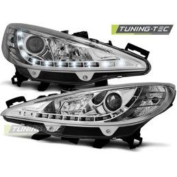PEUGEOT 207 05.06-06.12 DAYLIGHT CHROME W/MOTOR, Peugeot