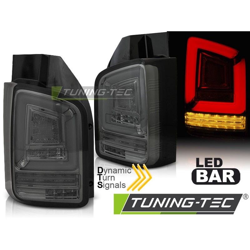 LED BAR TAIL LIGHTS SMOKE SEQ fits VW T6 15-19 TR, Nouveaux produits tuning-tec