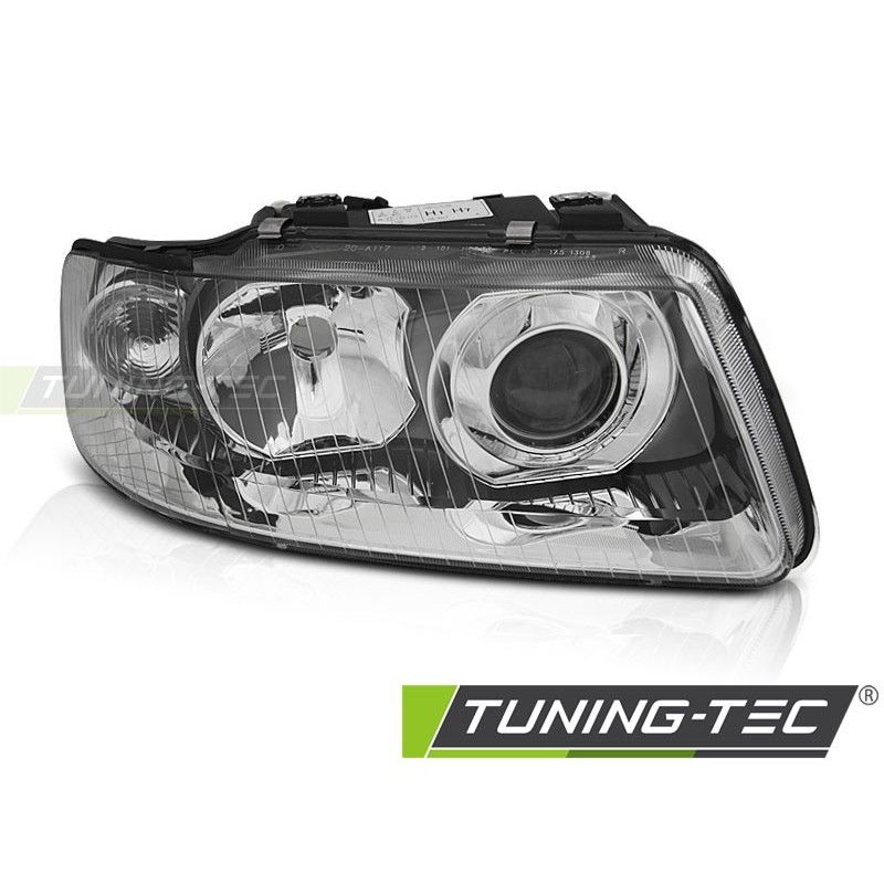 HEADLIGHT CHROME RIGHT SIDE TYC fits AUDI A3 8L 00-03, Nouveaux produits tuning-tec