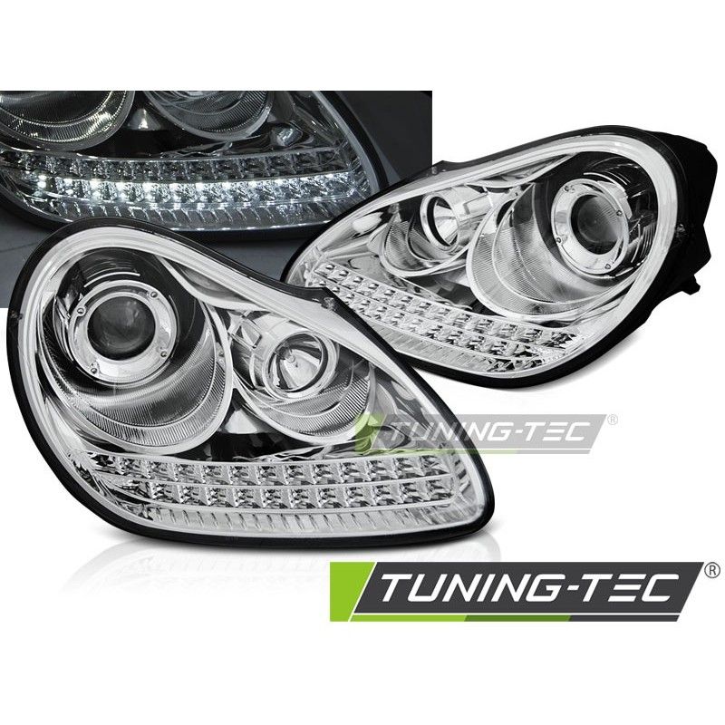 PORSCHE CAYENNE 02-06 DAYLIGHT CHROME HID XENON, Nouveaux produits tuning-tec