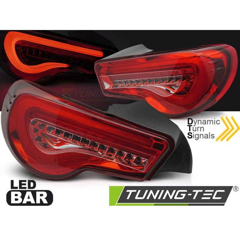 TOYOTA GT86 12-21 LED BAR RED SEQ, Nouveaux produits tuning-tec