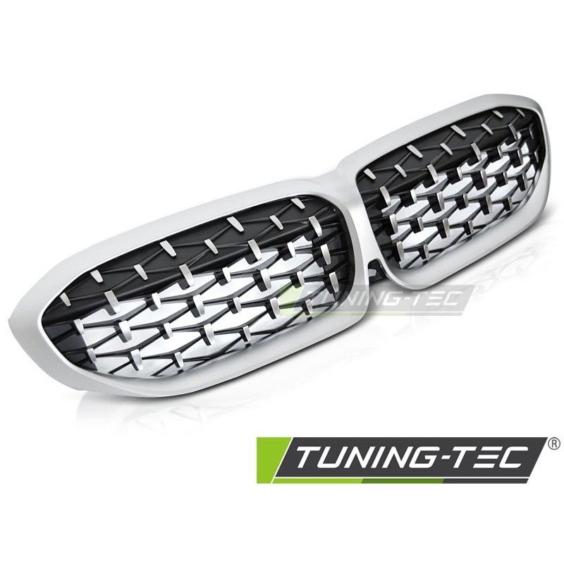 GRILLE DIAMOND SILVER fits BMW G20/G21 19-22, Nouveaux produits tuning-tec GRILLE DIAMOND SILVER fits BMW G20/G21 19-22, Nouveaux produits tuning-tec