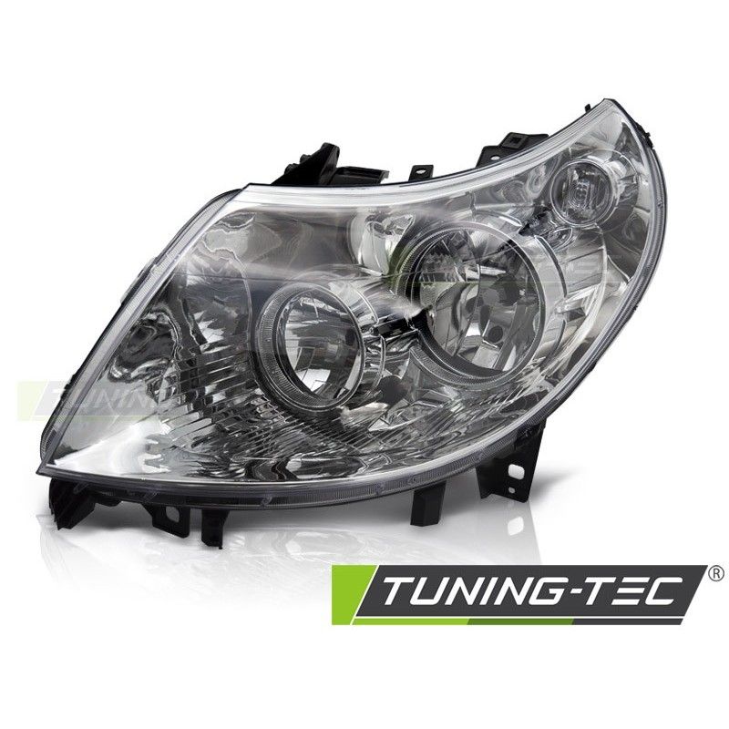 HEADLIGHT CHROME LEFT SIDE TYC fits DUCATO / BOXER / JUMPER 06-10, Nouveaux produits tuning-tec