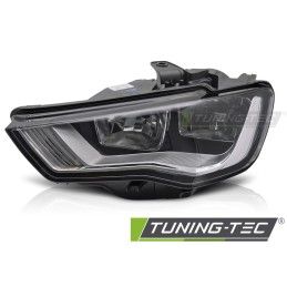 HEADLIGHT BLACK LEFT SIDE...