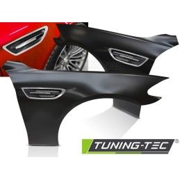 FENDERS SPORT STYLE WITH SIDE VENT CHROME fits BMW F10 F11 10-16, Nouveaux produits tuning-tec