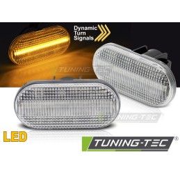 SIDE DIRECTION WHITE LED SEQ fits RENAULT CLIO II / TWINGO II / SCENIC / KANGOO, Nouveaux produits tuning-tec