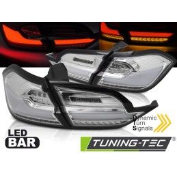LED TAIL LIGHTS CHROME fits FORD FIESTA MK8 17-21 HATCHBACK , Nouveaux produits tuning-tec
