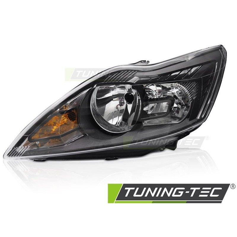 HEADLIGHT BLACK LEFT SIDE TYC fits FORD FOCUS MK2 08-10, Nouveaux produits tuning-tec HEADLIGHT BLACK LEFT SIDE TYC fits FORD FOCUS MK2 08-10, Nouveaux produits tuning-tec