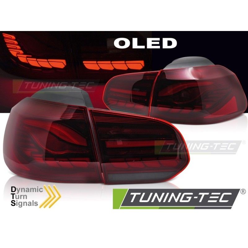 LED TAIL LIGHTS RED LED OLED fits VW GOLF 6 08-13, Nouveaux produits tuning-tec