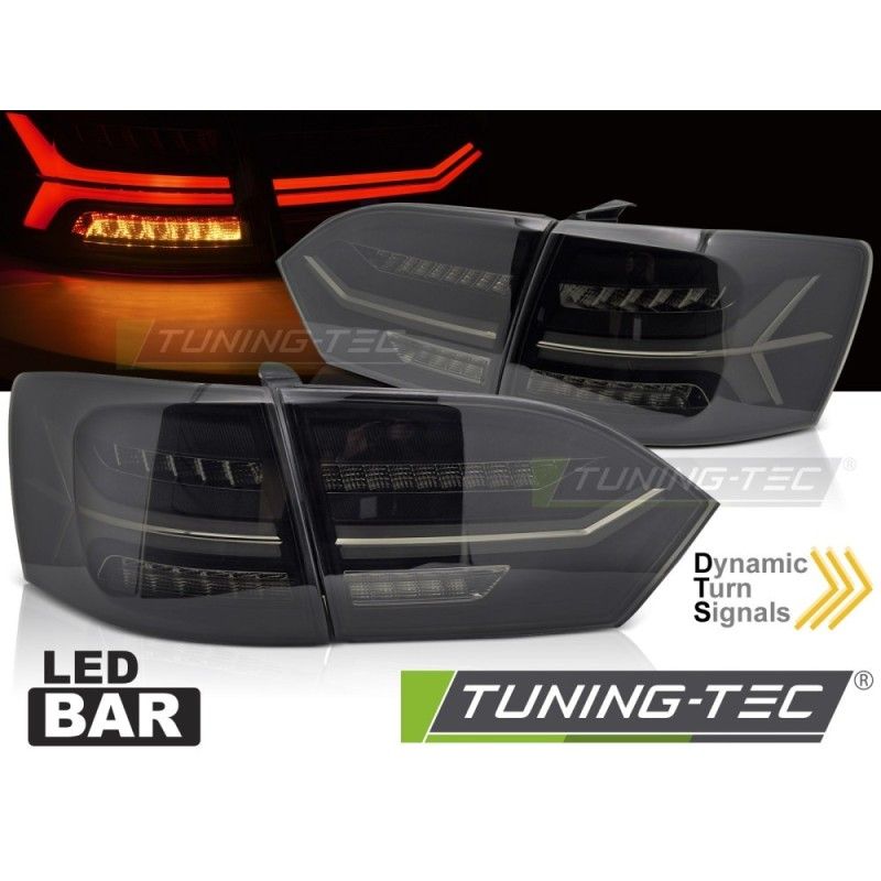 LED BAR TAIL LIGHTS SMOKE fits VW JETTA VI 11-14, Nouveaux produits tuning-tec