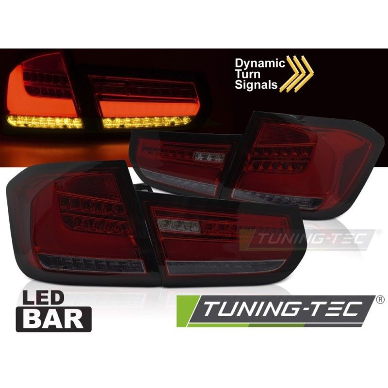 LED BAR TAIL LIGHTS RED SMOKE SEQ fits BMW F30 11-15, Nouveaux produits tuning-tec