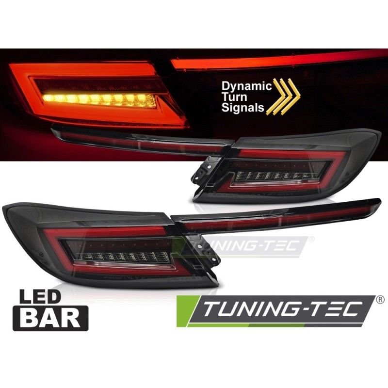 LED BAR TAIL LIGHTS BLACK SMOKE SEQ fits TOYOTA GR86 21-, Nouveaux produits tuning-tec