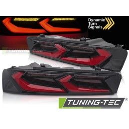 LED TAILIGHTS RED BLACK fits CHEVROLET CAMARO 16-18, Nouveaux produits tuning-tec