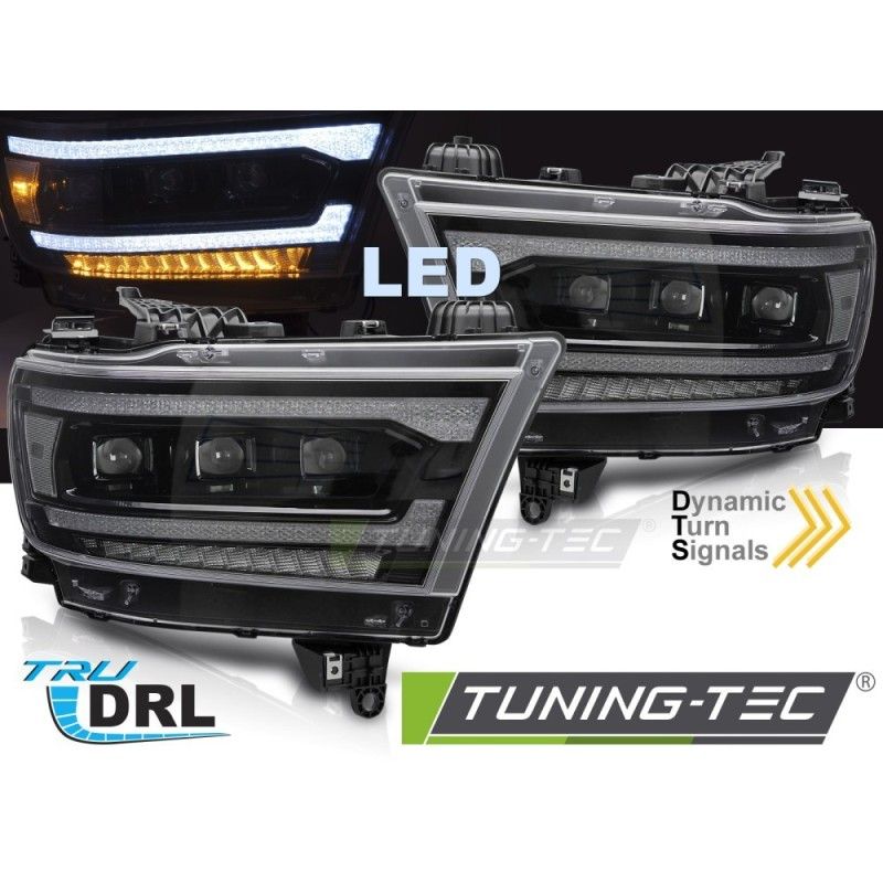 LED HEADLIGHTS fits DODGE RAM 19-22, Nouveaux produits tuning-tec