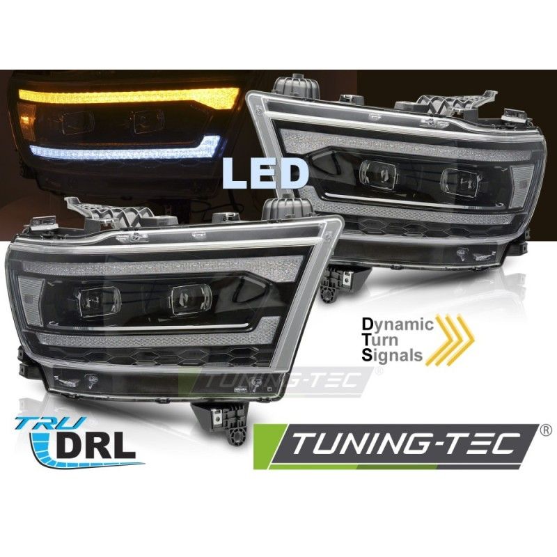 LED HEADLIGHTS fits DODGE RAM 19-22, Nouveaux produits tuning-tec