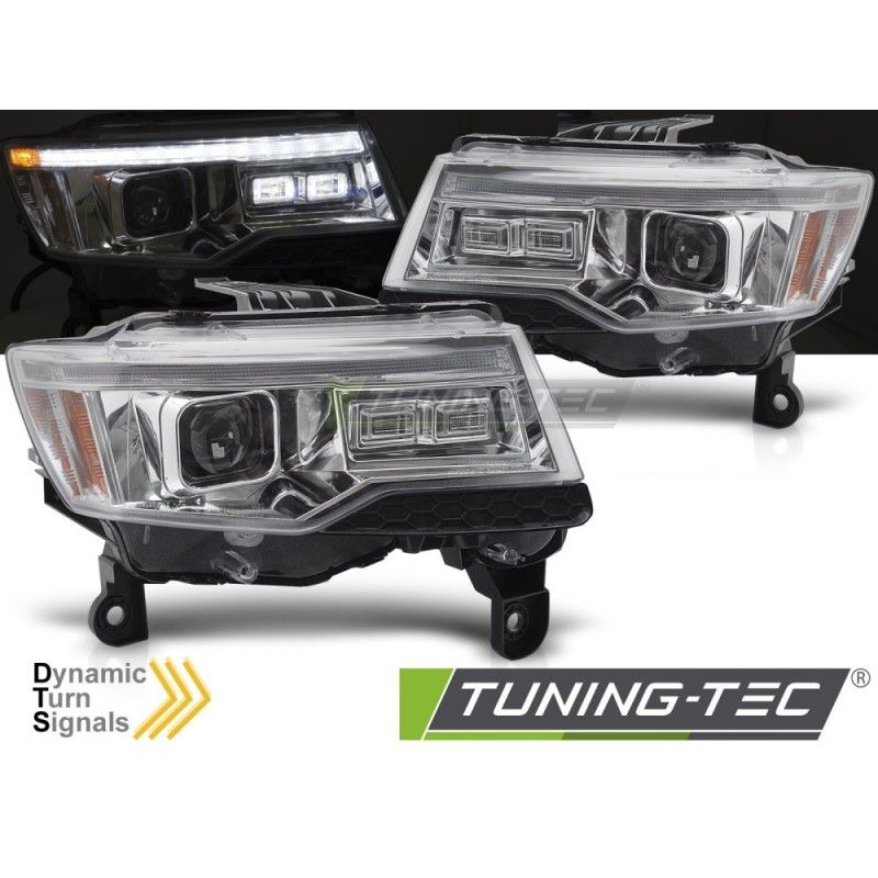 CHRYSLER JEEP GRAND CHEROKEE 14-21 CHROME TUBE LIGHT SEQ, Nouveaux produits tuning-tec